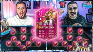 FIFA 22: PLAYER OF THE WORLD SAINT-MAXIMIN FUTTIES SQUAD BUILDER BATTLE 🔥🔥