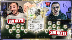 FIFA 22: R9 MOMENTS 3er KETTE FULL ICON MOMENTS Squad Builder Battle☠️🤩🔥