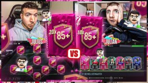 FIFA 22: 🚨 ULTIMATIVES EXPERIMENT 🚨 20x85+ vs 10x85+ SQUAD BUILDER BATTLE ⚠️😱⁉️
