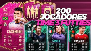 FIFA 22 l TIME 3 FUTTIES CHEGOU COM 200 JOGADORES! ABRAM SEUS PACKS ll DantheBNN ll