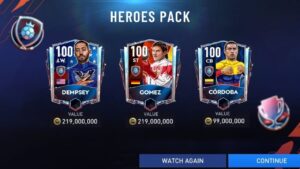 I Claimed 3 x 100 Rated HEROES from Heroes Journey | FIFA MOBILE 22 Heroes Journey Walkthrough |