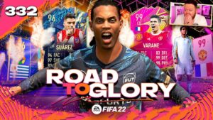 I got 99 rated FUTTIES VARANE!!! My highest rated card!! FIFA 22 Road to Glory #332