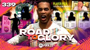 I opened the 93+ NATION SPECIFIC ICON MOMENTS PLAYER PICK and got...!!! FIFA 22 Road to Glory #339