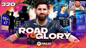 I packed 97 TOTS MESSI! & opened another *90+ x7* PACK!!! FIFA 22 Road to Glory #320