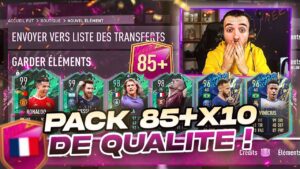 J'OUVRE 15 PACKS 85x10 ( c'est la folie ) - FIFA 22 Ultimate Team