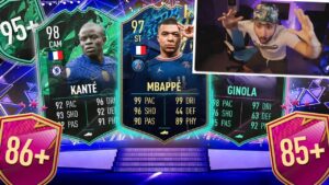 J'OUVRE X30 PACK 85X10 & CHOIX JOUEUR 95+ ! FIFA 22