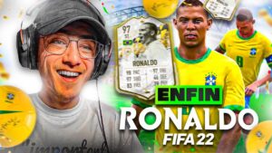 J'ai ENFIN RONALDO sur FIFA 22 ( En draft calmez vous )