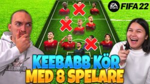 KEEBABB FÅR BARA HA 8 SPELARE PÅ PLAN I FIFA 22