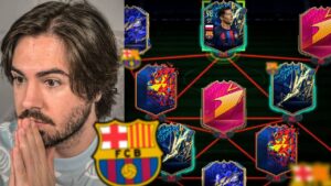 MONTEI O NOVO BARCELONA DA MELHOR MANEIRA POSSÍVEL NO FIFA 22!!!