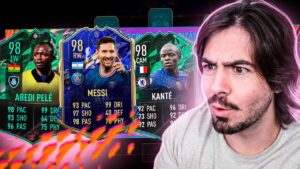 O TRIO 98 DE OVERALL NO MESMO TIME!!! FUT DRAFT FIFA 22