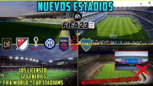 OFICIAL Todos Los Estadios de FIFA 23 / FIFA 23 SIN Estadio Azteca y Spotify Camp Nou