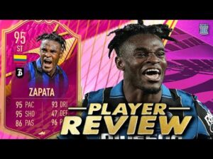 OMG!😱 5⭐/5⭐ MONSTER?!😍 95 FUTTIES ZAPATA PLAYER REVIEW SBC FIFA 22 ULTIMATE TEAM