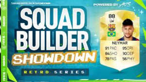 RETRO Squad Builder Showdown!!! FIFA 16 NEYMAR!!!