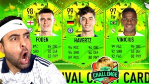 SADECE YEŞİL KARTLAR CHALLENGE ! FUT DRAFT SURVİVOR FİFA 22