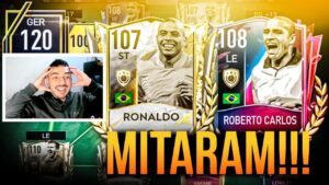 SLC! 🔥 ATAQUE C/ ROBERTO CARLOS 103 & FENÔMENO PRIME!! 😱🤩  - FIFA MOBILE 2022