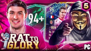 THE RAT LEADER ARRIVES!🐀 DRAFT FINAL HACKER 3 TIMES!! PC RAT TO GLORY S4 #5! FIFA 22 Ultimate Team