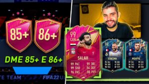 TIREI VÁRIAS CARTAS ABSURDAS no NOVO DME GARANTIA dos FUTTIES!! FIFA 22 Ultimate Team