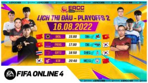 [Trực tiếp] EACC Summer 2022 - Playoffs 2 - 16.08.2022 | FIFA Online 4