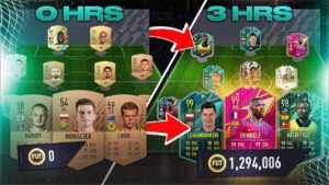 What's the Best Team you can make in 3 Hours on FIFA 22?