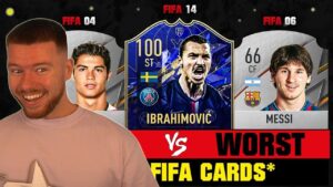 die besten & schlechtesten FIFA KARTEN von Fußballer 😱