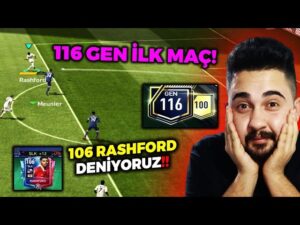 116 GEN TAKIMIMLA İLK MAÇ! 106 RAHSFORD DENİYORUZ! ÇOK ŞAŞIRTTI! FIFA MOBILE
