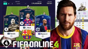 2000 Tỷ Mạ Vàng Sang Chảnh Team Color BARCA +8 Cực Mạnh Trong FO4: MESSI, RONALDO DE LIMA, NEYMAR