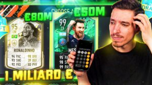 AM FACUT DRAFTUL DE 1 MILIARD DE EURO! ECHIPA SUPERBA CU RONALDINHO SI MESSI 99 !!! FIFA 22 ROMANIA