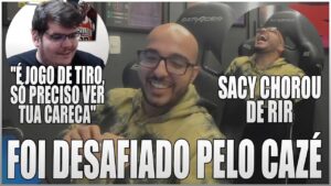 CASIMIRO DESAFIOU O SACY PRA UM X1 NO VALORANT, FIFA E LEAGUE OF LEGENDS