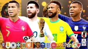 CHUNG KẾT GIẢI ĐẤU FO4 WORLD CUP 2022 Trong FO4 SIÊU CUỐN VỚI 16 Đội Tuyển: MESSI, RONALDO, MBAPPE