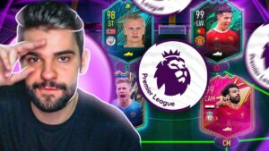 COMPREI O TIME DA PREMIER LEAGUE PRIME no ULTIMATE TEAM! FIFA 22
