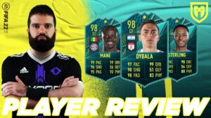 DYBALA 98, MANE 98 E STERLING 97 MOMENTS /// FIFA 22 PLAYERS REVIEW