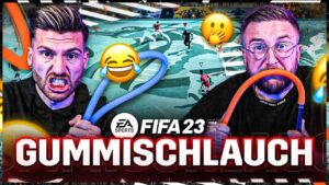 Das ERSTE GUMMISCHLAUCH Battle in FIFA 23 😱🔥 Neues VOLTA GamePlay ESKALIERT 😂