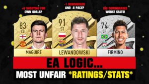FIFA 23 | EA LOGIC... MOST UNFAIR & WRONG RATINGS/STATS! 💀😲 ft. Lewandowski, Maguire, Firmino…