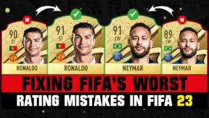 FIFA 23 | FIXING FIFA'S WORST RATING MISTAKES IN FIFA 23! 💀✅ ft. Ronaldo, Neymar, Toure…