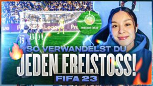 FIFA 23: FREISTÖßE SIND GEISTESKRANK! 😍🔥 | SO VERWANDELT IHR JEDEN FREISTOß - TUTORIAL! 🔥