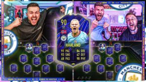 FIFA 23: HAALAND Squad Builder BATTLE ⭐️⭐️ vs Tisi