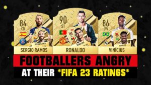 FIFA 23 | PLAYERS ANGRY at their FIFA 23 OFFICIAL RATINGS! 💀😲 ft. Ronaldo, Ramos, Vinicius…