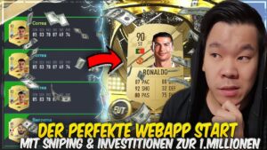 FIFA 23: SO MACHT IHR 150K+ AM ERSTEN ABEND AUF DER WEBAPP 🧠 MIT DEN INVESTITIONEN ROAD TO 1 MIO 🔥🔥