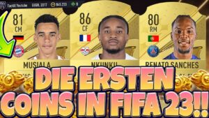 FIFA 23: SO MACHT IHR EURE ERSTEN COINS IN FIFA!!💰📈 | FIFA 23 WEB APP TRADING