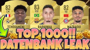 FIFA 23: TOP 1000 SPIELER DATENBANK LEAK!!🔥😍 SO VIELE STARKE STARTERSPIELER!!😳 | FIFA 23 NEWS