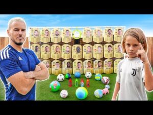 FIFA 23 ULTIMATE TEAM CARD BATTLE!! 🔥 FATHER VS SON