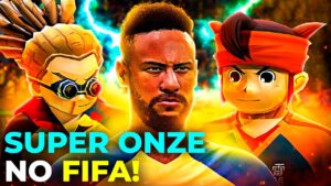 FIFA mas com jogadores do SUPER ONZE 🦸‍♂️ (Inazuma Eleven)