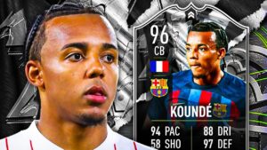 GUARANTEED UPGRADE? 👀 96 Showdown Kounde Player Review - FIFA 22 Ultimate Team