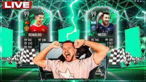 ICH MUSS RONALDO 99 oder MESSI 99 ZIEHEN 😱😱 LETZTER FIFA 22 STREAM