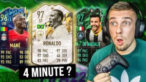 IMAM SAMO 4 MINUTE DA SLOŽIM NAJBOLJI FUT DRAFT ! *moments Ronaldo* FIFA 22