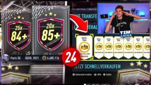Ich habe 24 x Icon Moments Picks NEBENEINANDER geöffnet...😲😂 I FIFA 22 Ultimate Team