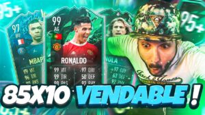 J'OUVRE X30 PACK 85X10 ( vendable & gratuit ) ! FIFA 22