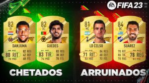 JUGADORES CHETADOS Y ARRUINADOS EN FIFA 23  *CARTAS OFICIALES* #3