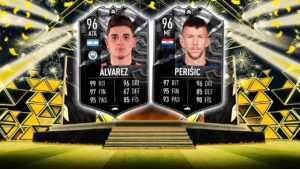 JULIAN ALVAREZ E IVAN PERISIC SHOWDOWN 96 DISPONÍVEIS EM DME!! - FIFA 22 Ultimate Team
