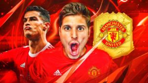 LA MEJOR PLANTILLA DEL MANCHESTER UNITED DE FIFA 22!! | LA GRAN LIGA